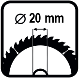 Вътрешен диаметър на диска (mm)